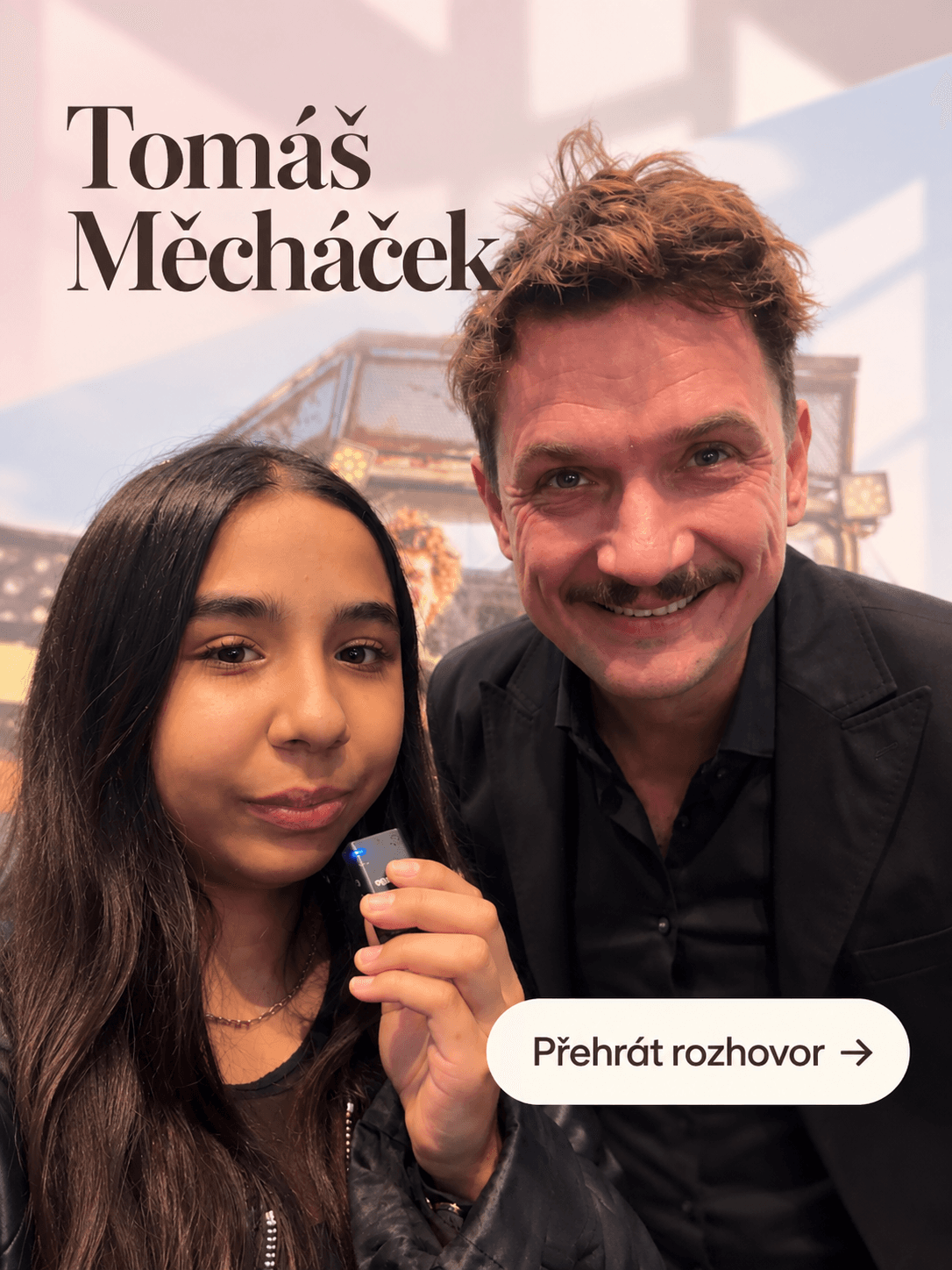Zástupné video ze zákulisí