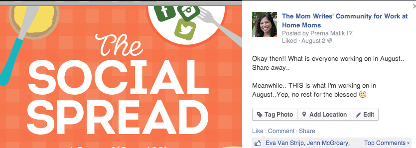 social media calendar theme: behind the scenes