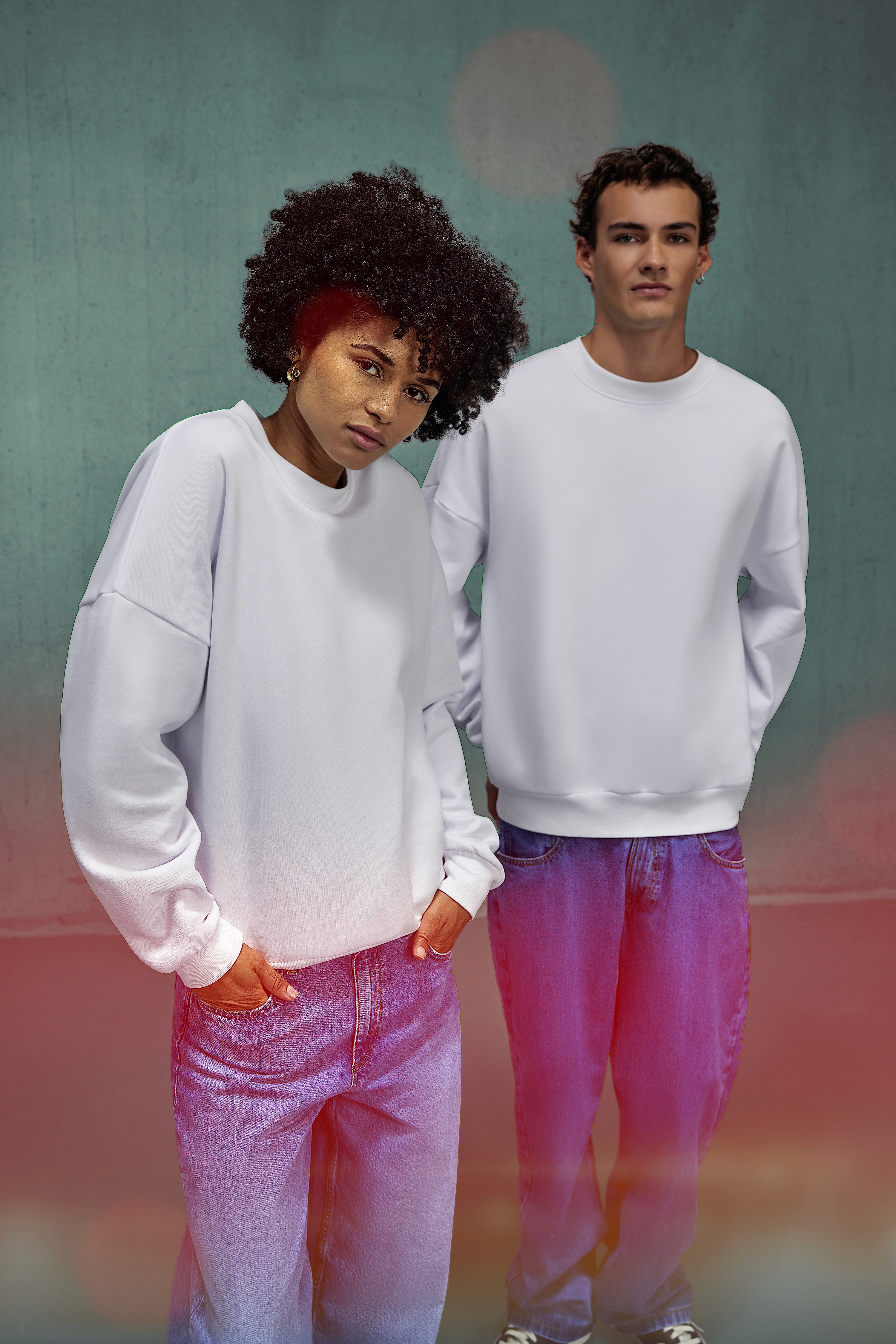 Dynamic picture of a cyclist riding downhill