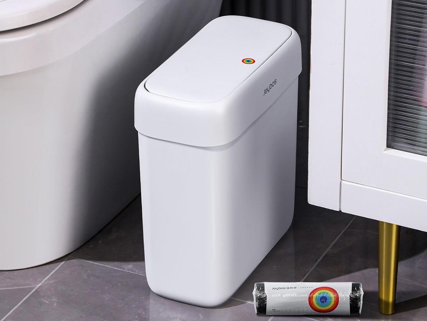 Dog-Proof Bathroom Trash Can