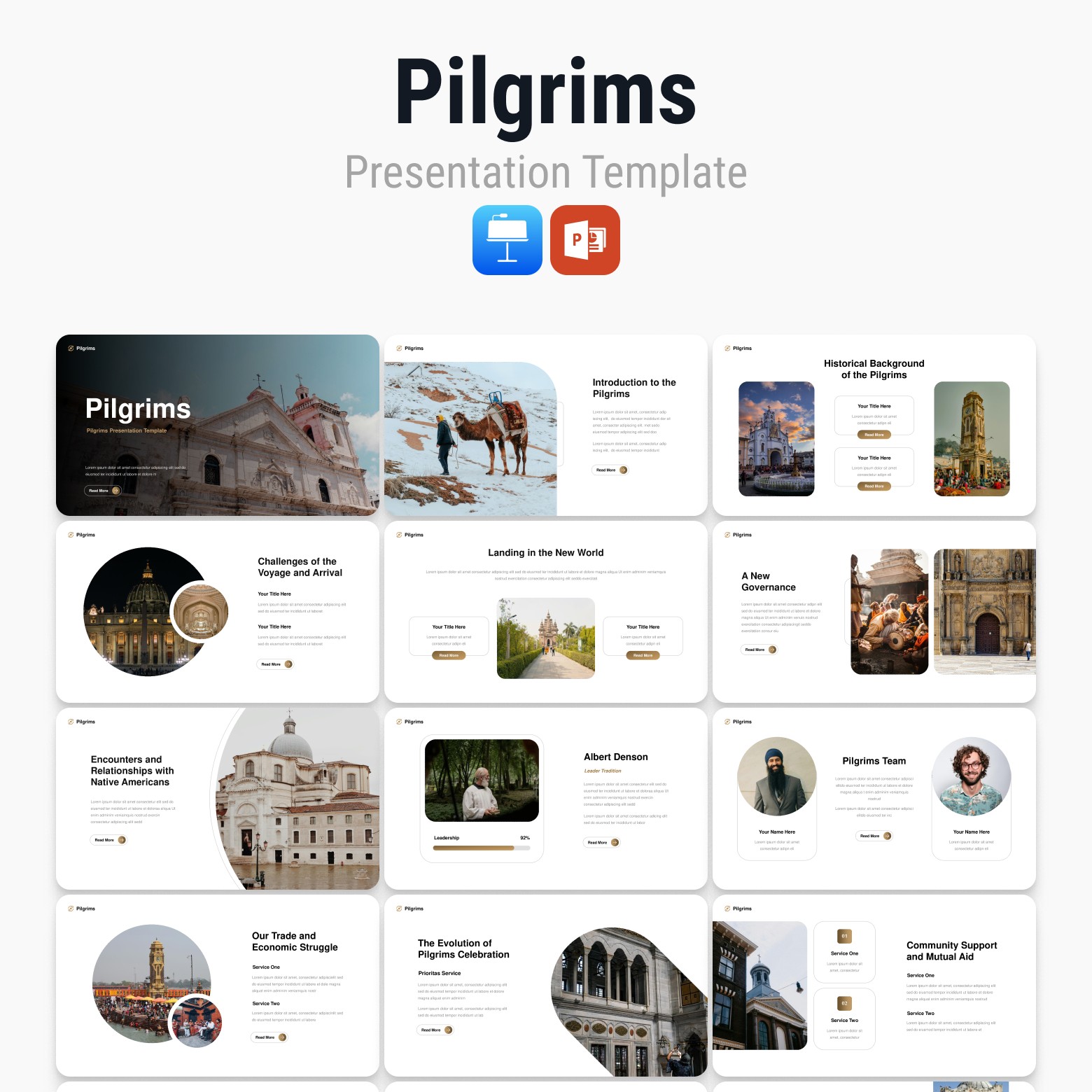 pilgrims-presentation-template