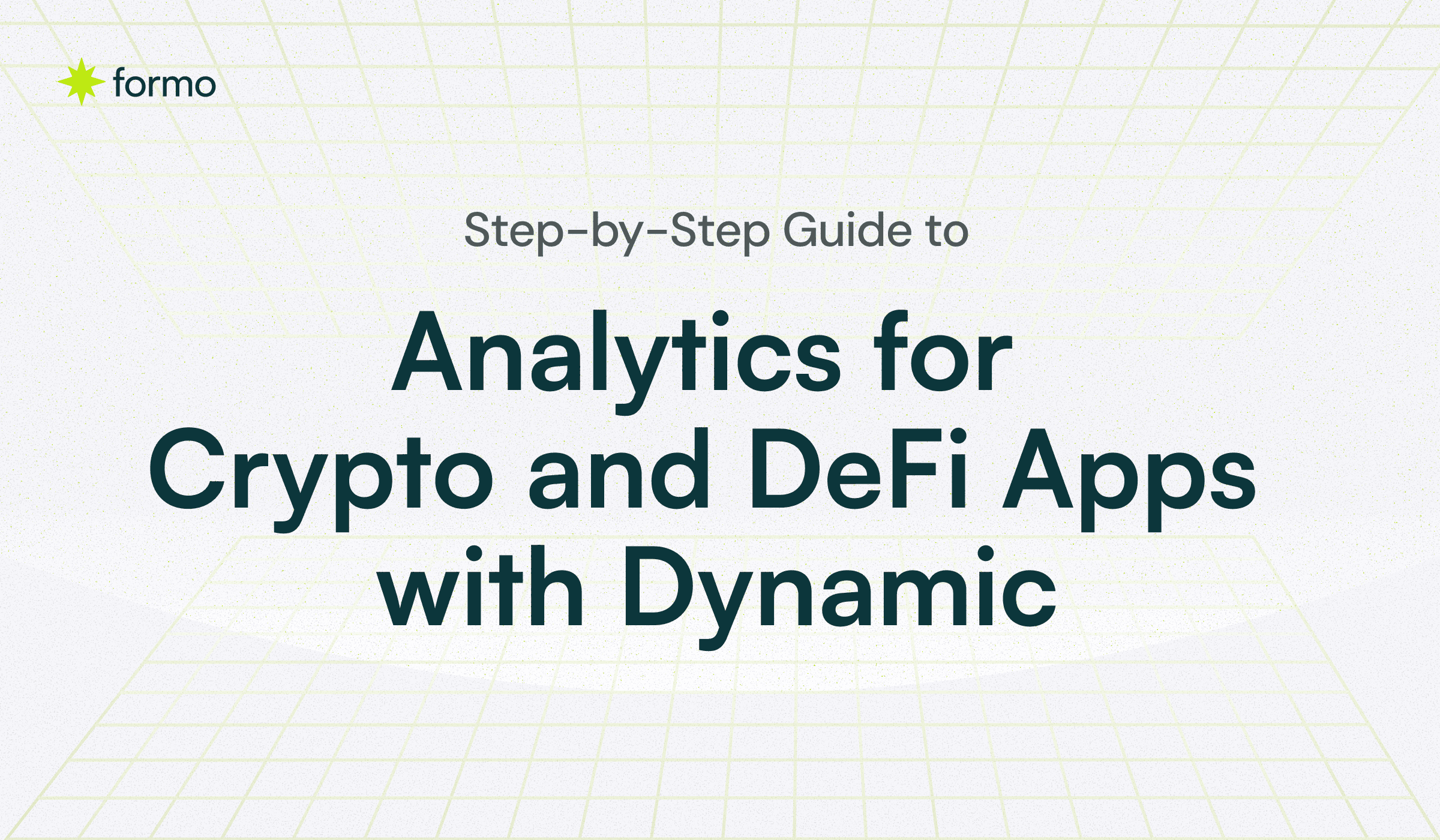How to Set Up Analytics for Crypto and DeFi Apps Using Dynamic Embedded Wallets