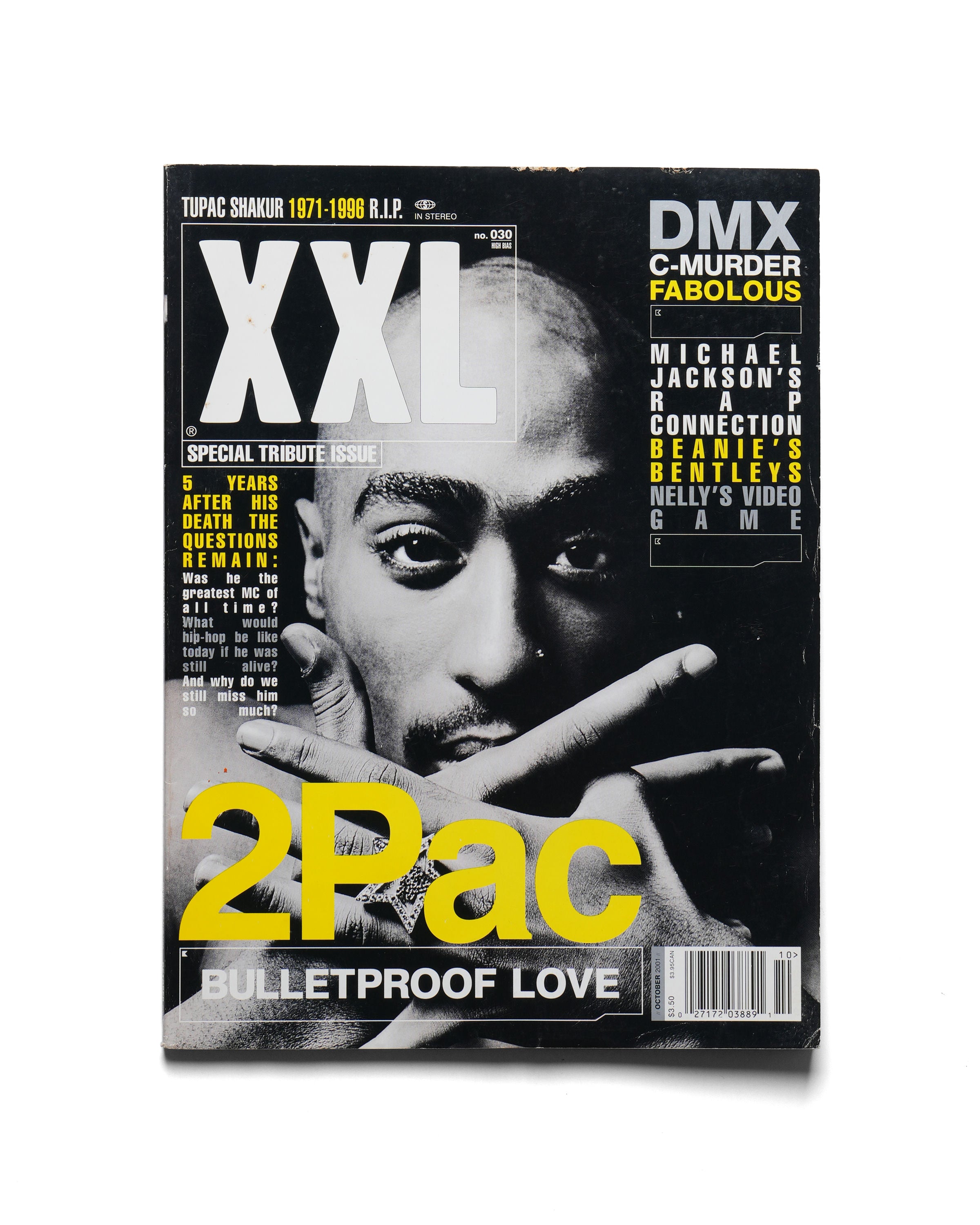 XXL - October 2001 - Front Cover