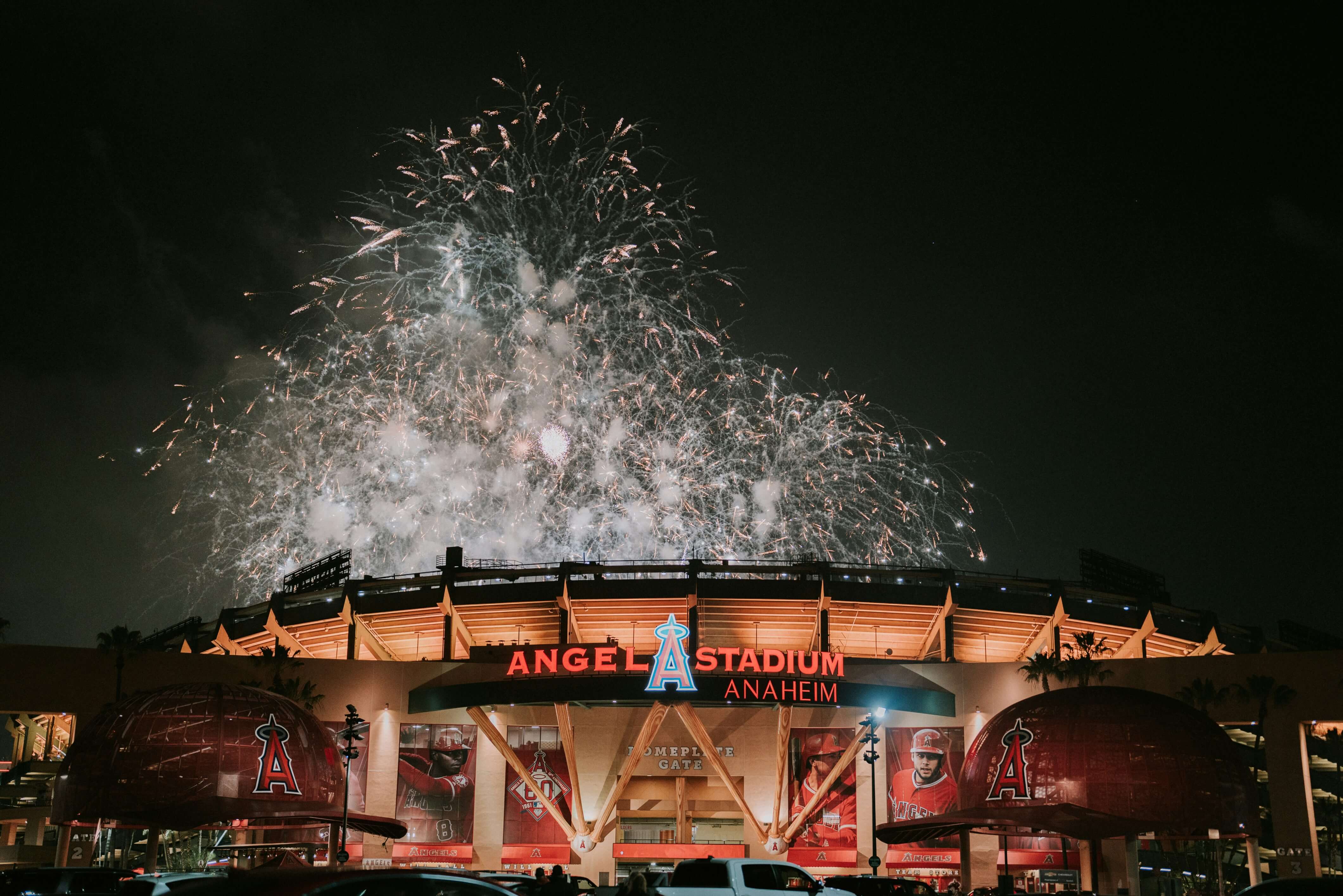 angel stadium, anaheim, stadium