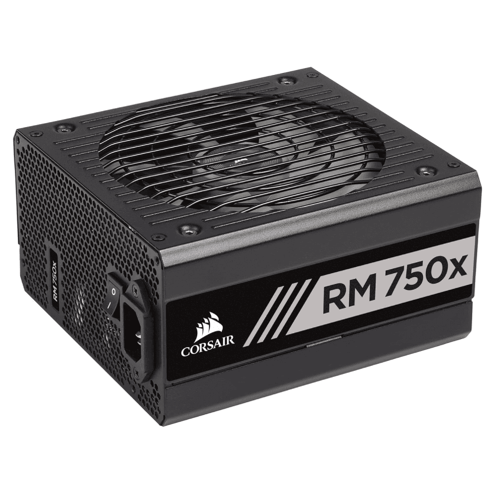 Corsair RM750x 80+ Gold, 750 Watts, Fully Modular ATX Power Supply