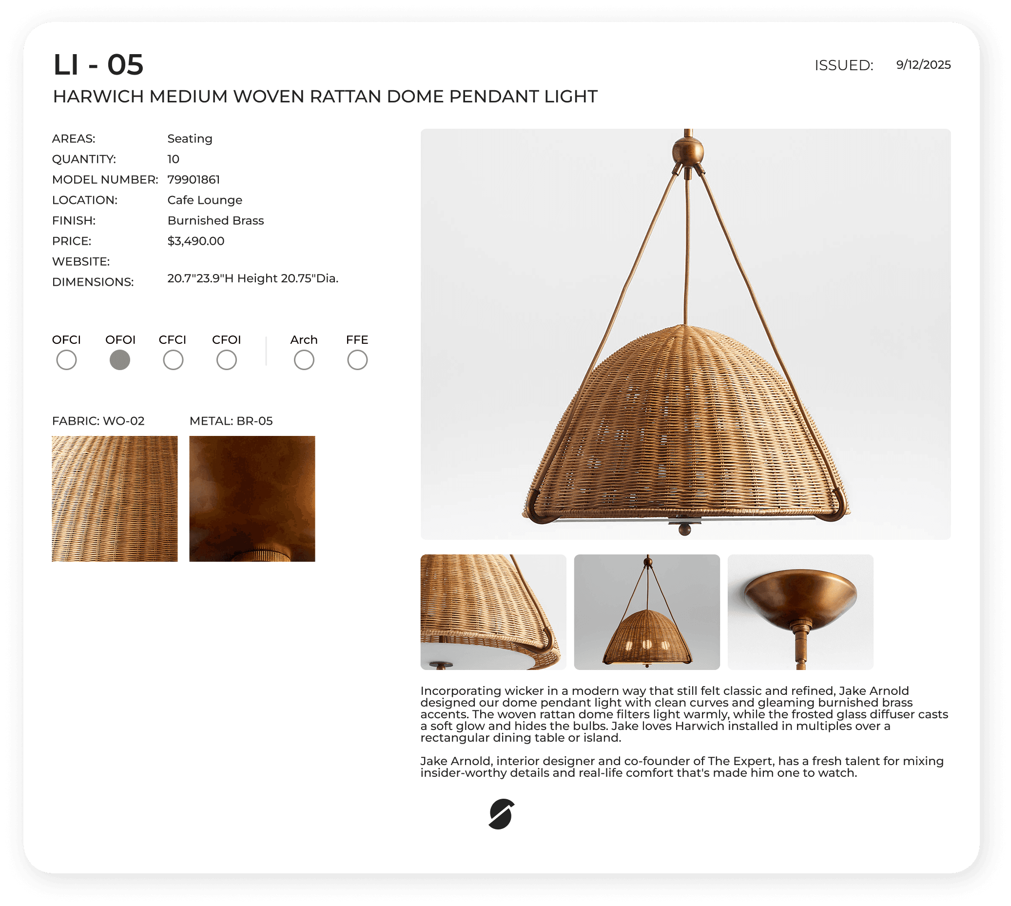 Design fast. Spec smarter. 