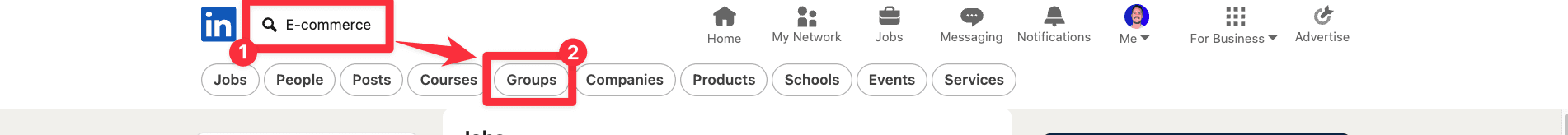 Find Relevant E-Commerce Groups
