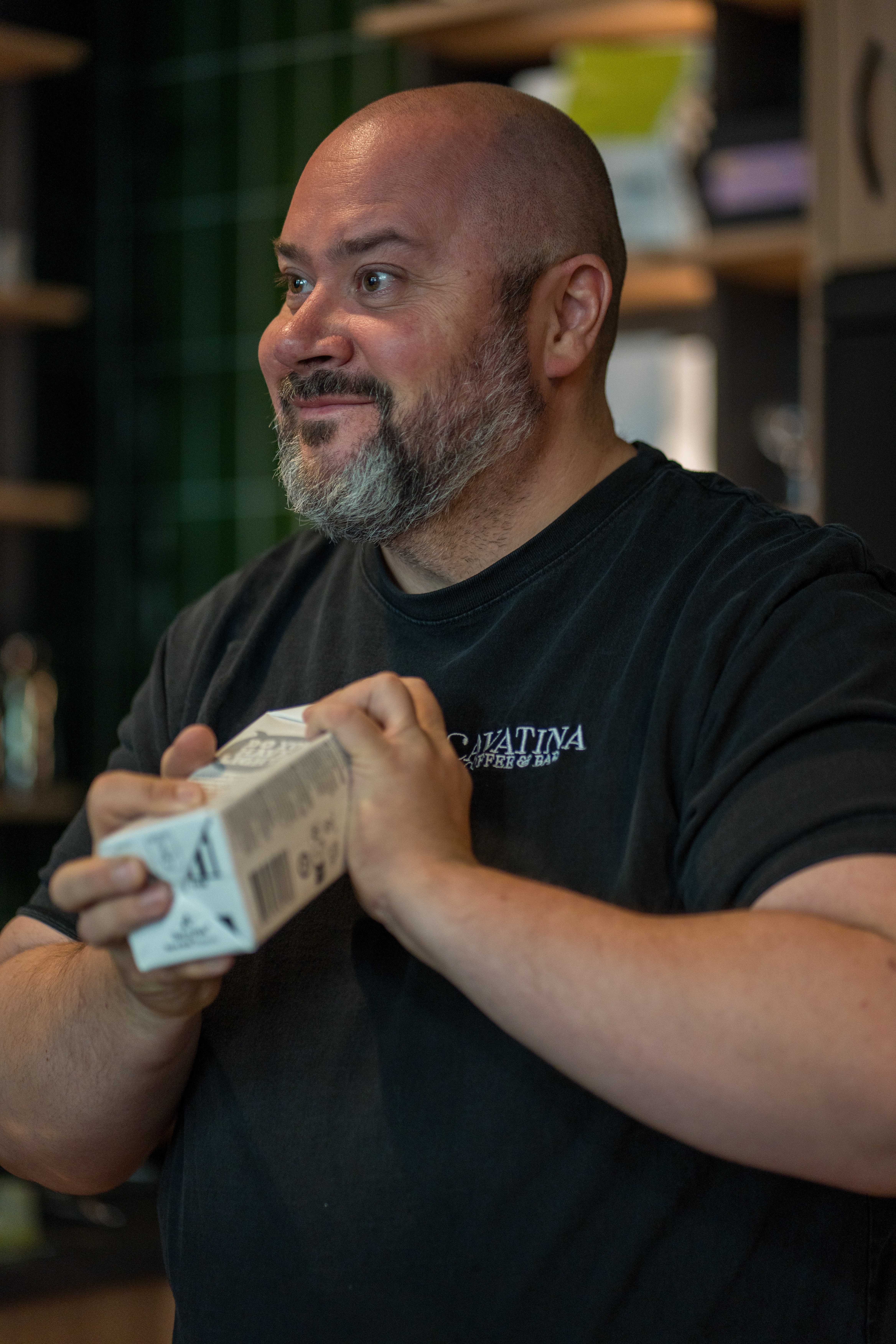 Christian Pfeiffer, Geschäftsführer der Cavatina Bar and Coffee Leipzig