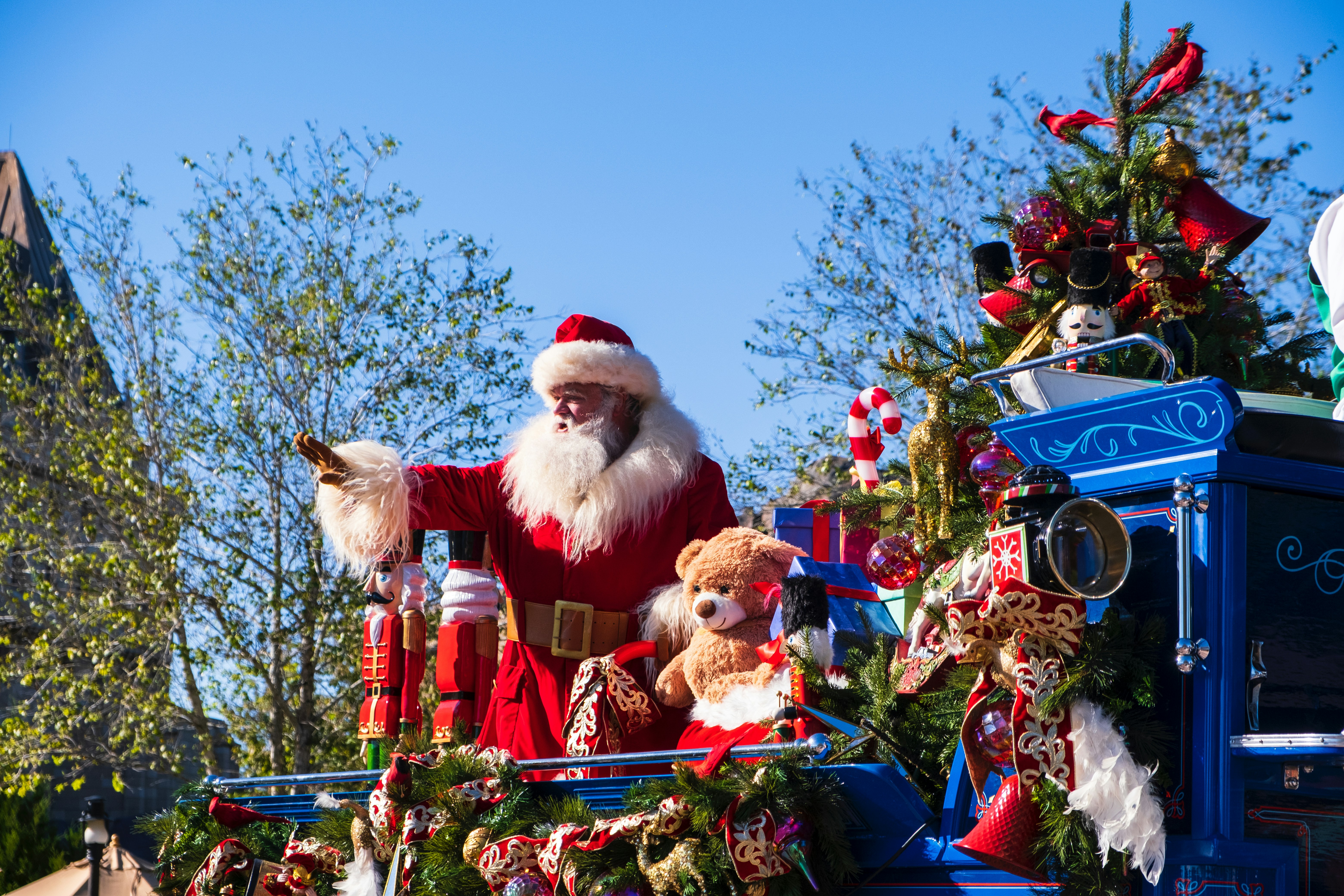 burlington santa parade