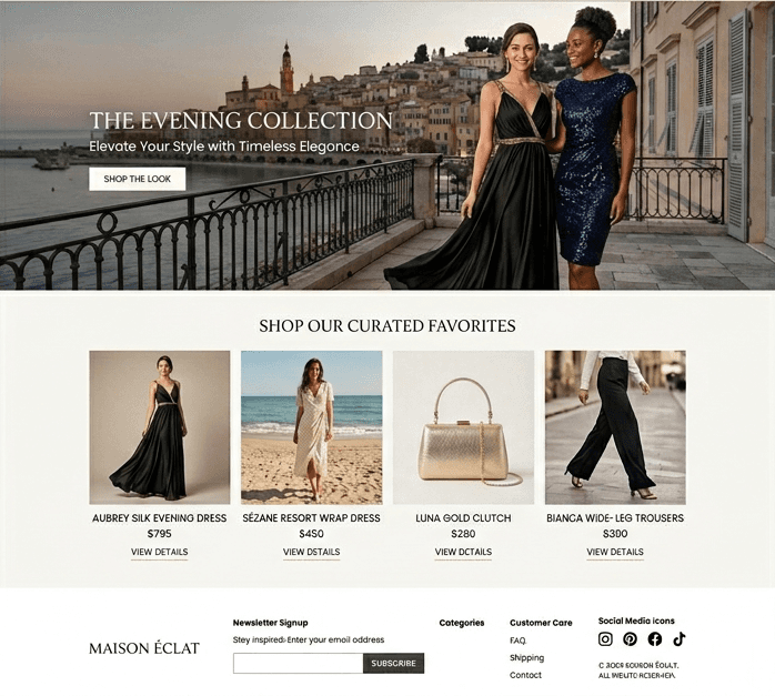 luxury fashion brand for sale