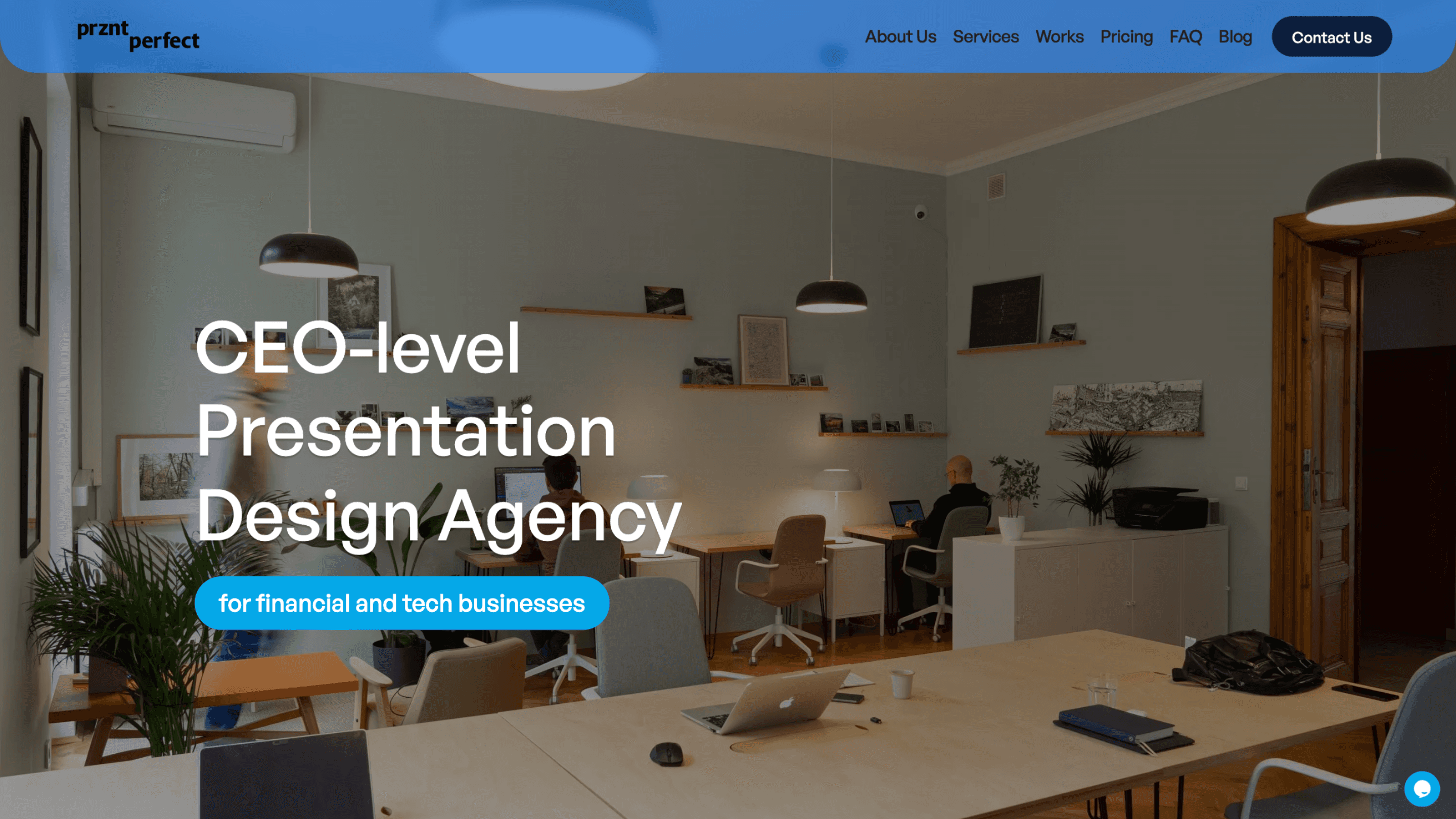 przntperfect.com - pitch deck design agency