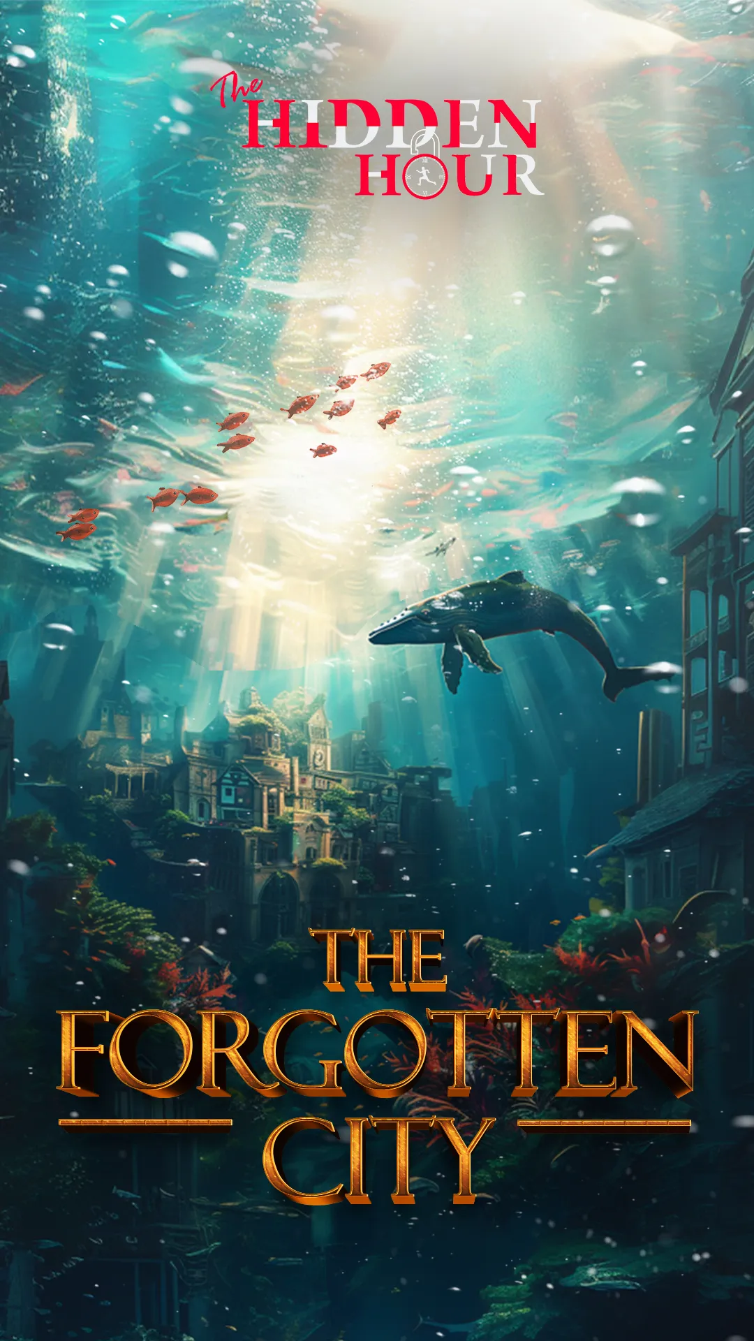 Poster for the mystery escape game The Forgotten City