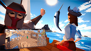 Sailing UI and characters