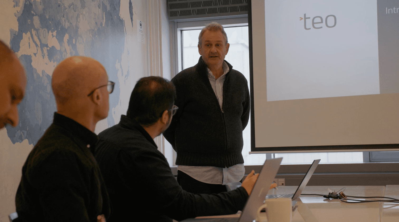 Office Member working