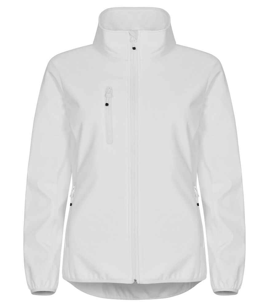 Witte werkjas dames — Clique Classic Softshell Jacket Women