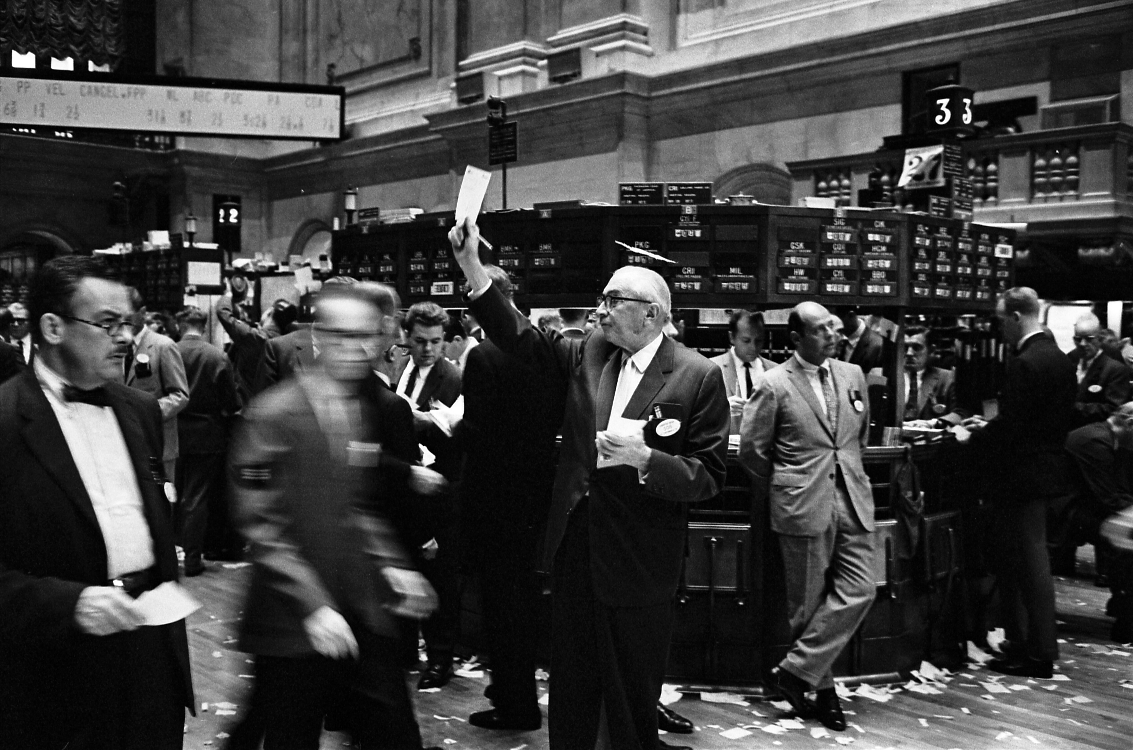 The historic New York Stock Exchange floor