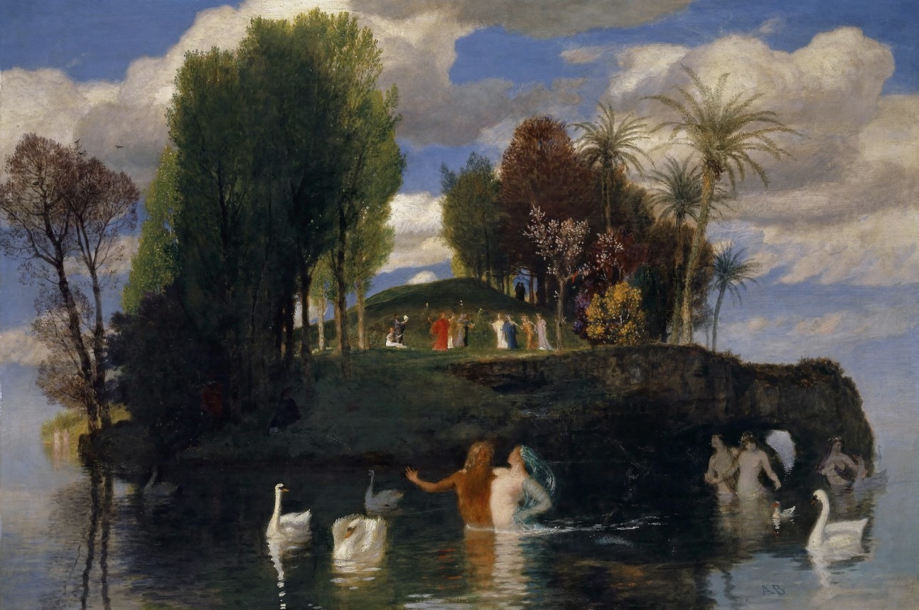 Bocklin ile de la vie