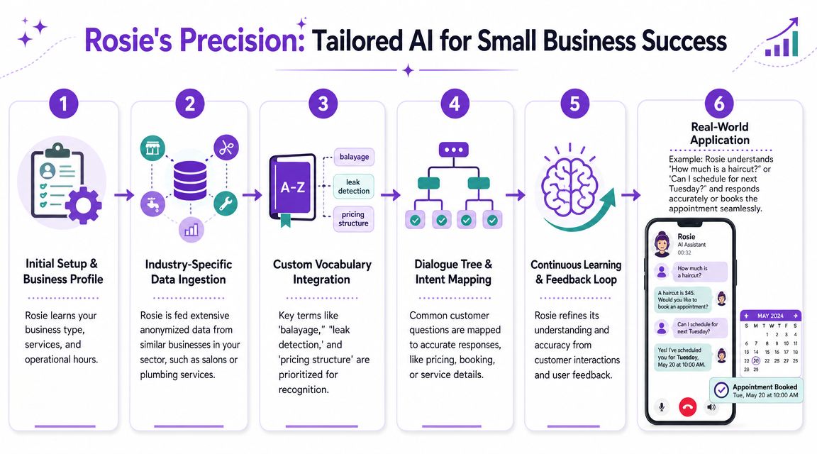 Rosie's Advantage Business-Specific AI Training