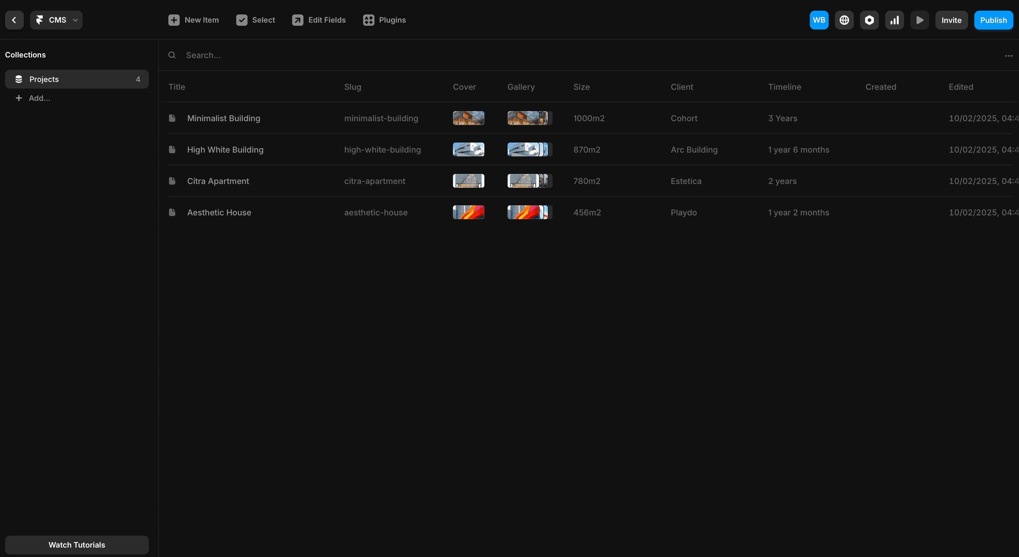 Framer CMS