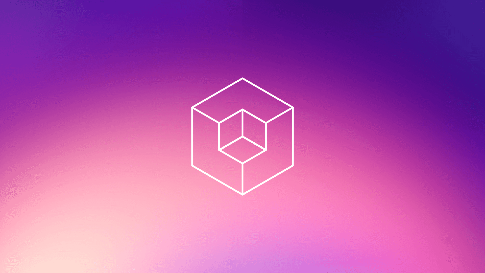 gradient background with a vector icon