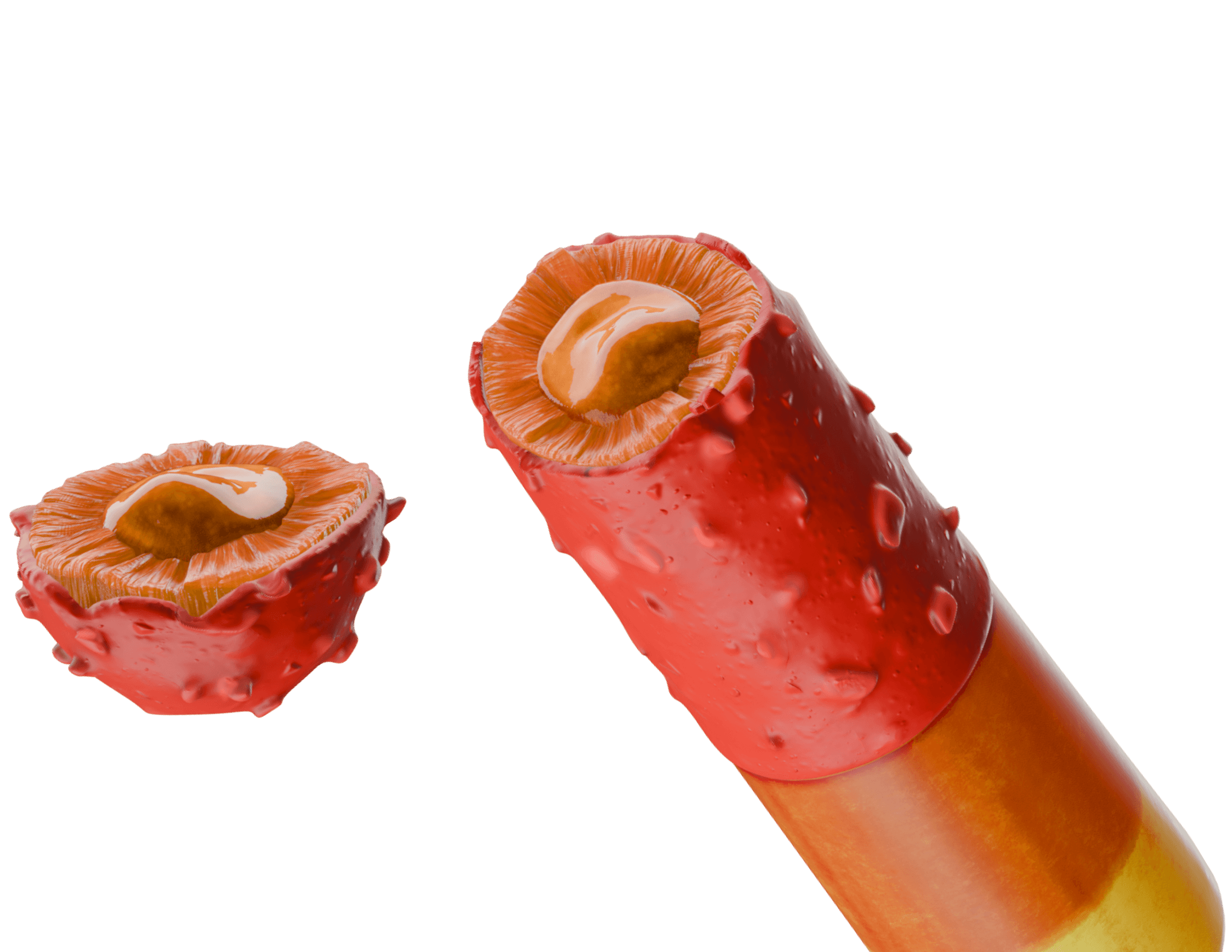 Lód Wojanek o smaku pomarańcza-brzoskwinia