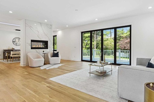 Photo of a newly renovated house