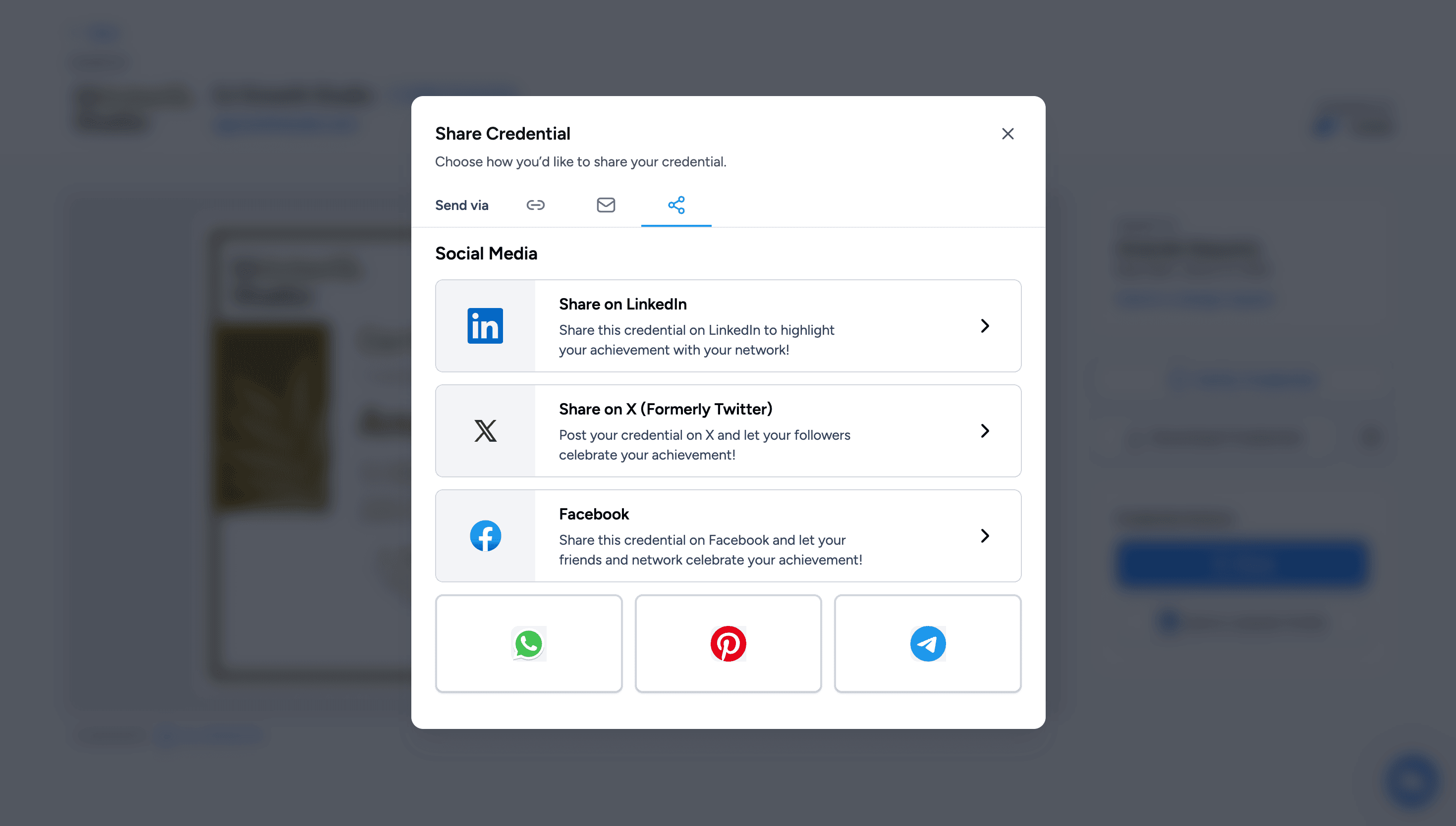 Wauld's Sharing Options 