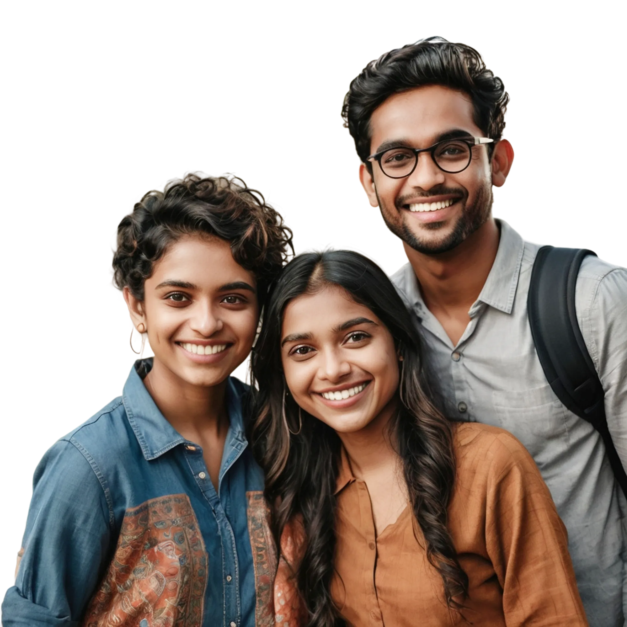 Teammates getting ready to play mystery escape games