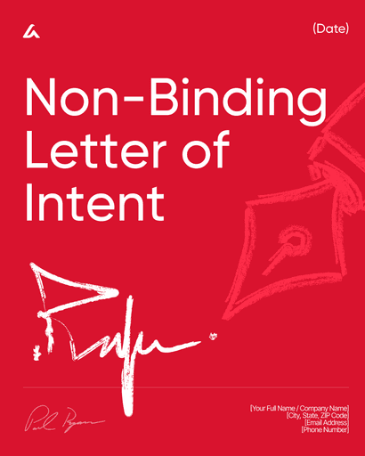 Non-Binding Letter of Intent