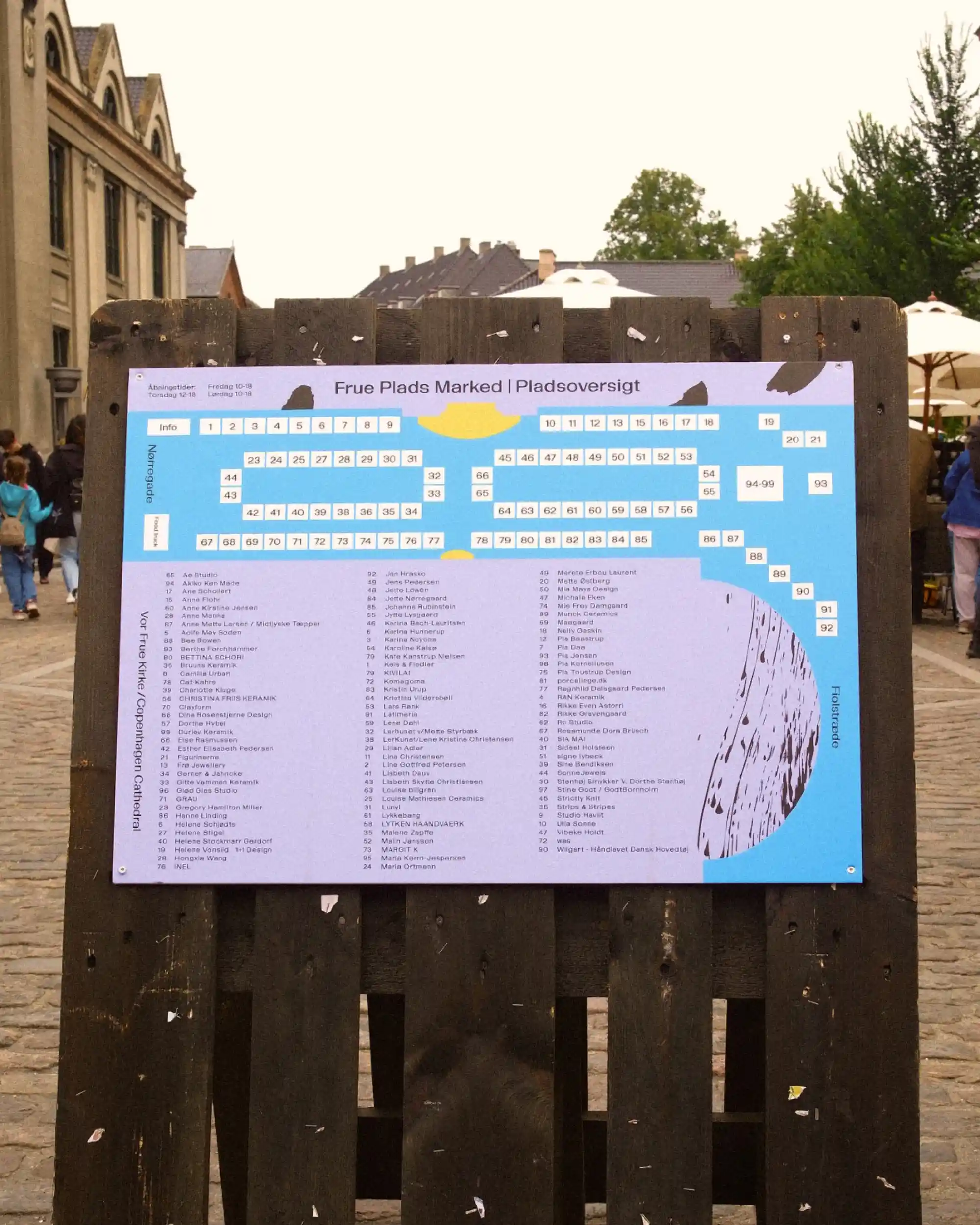 Frue Plads Marked, MAP.INDD