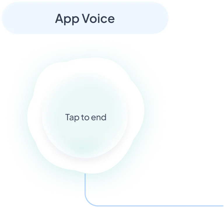 Voice-First Work Capture Illustration