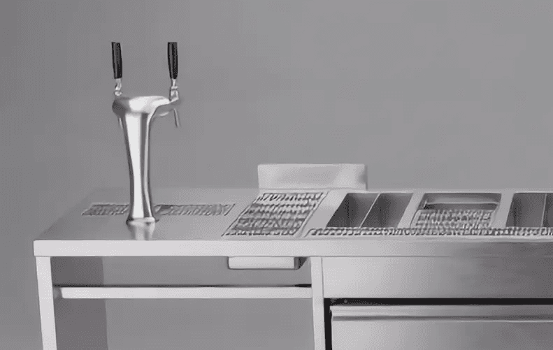 Draft Beer system made fro stainless steel 