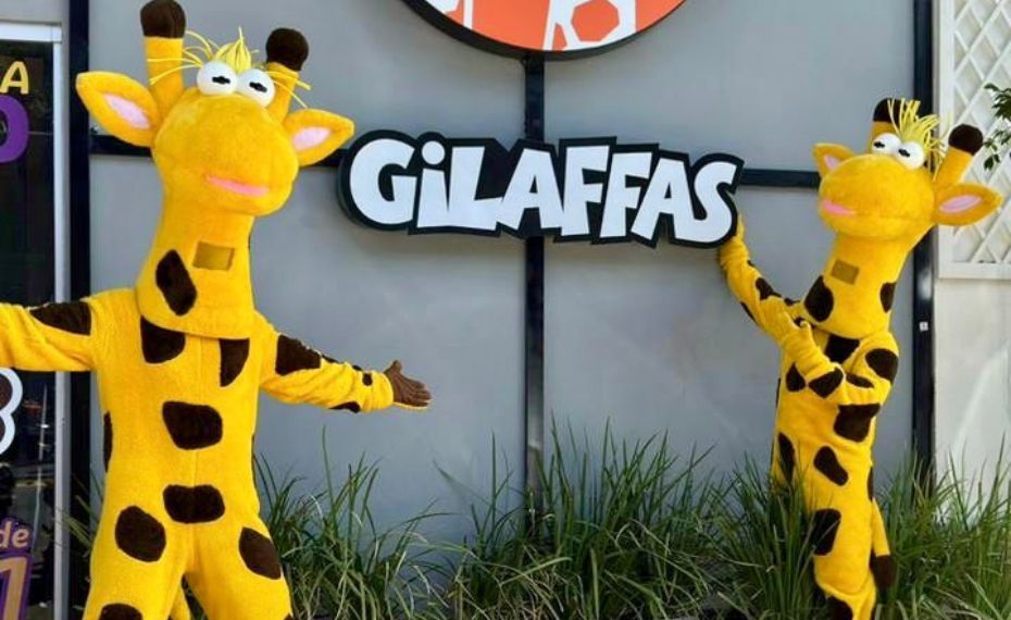 Giraffas nostalgia em licenciamentos