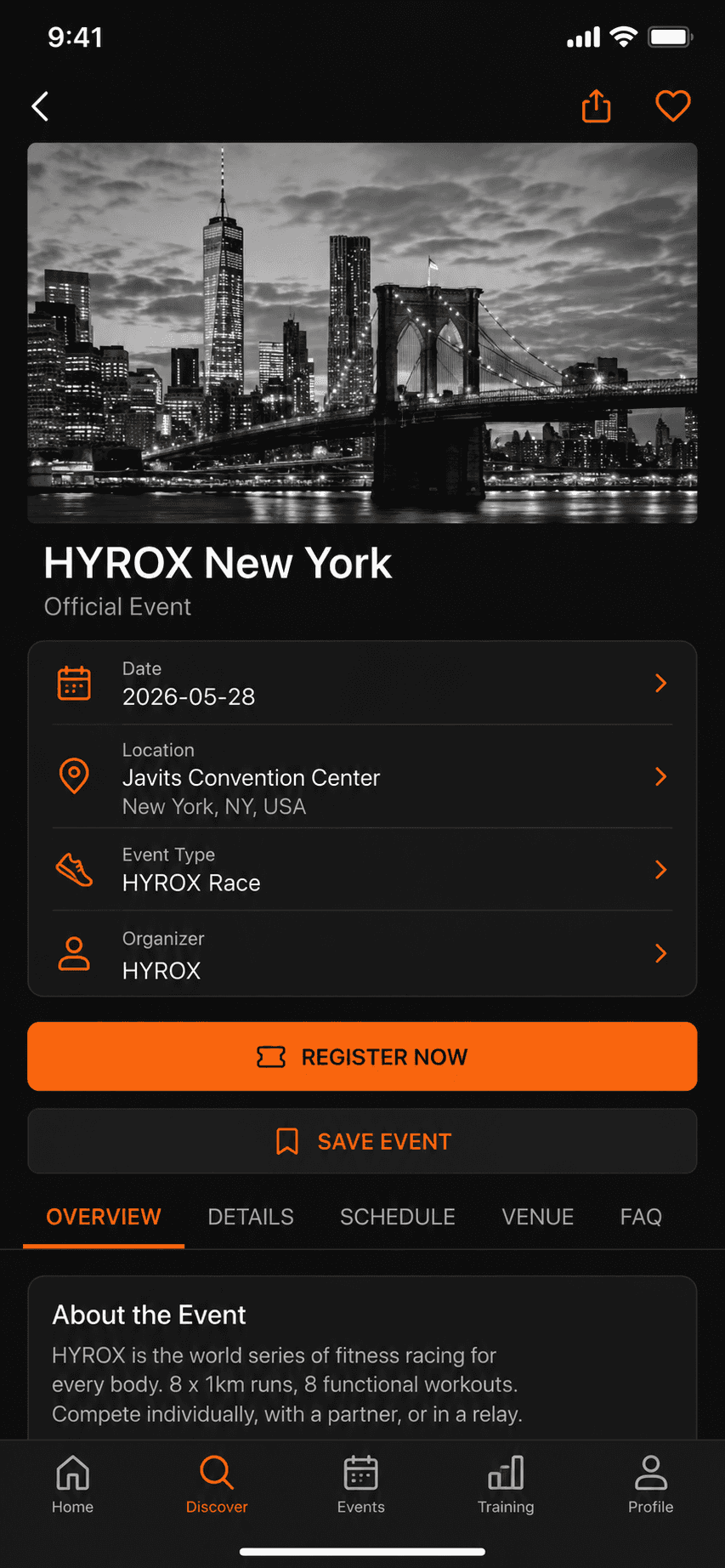 Profile Screen mobile app