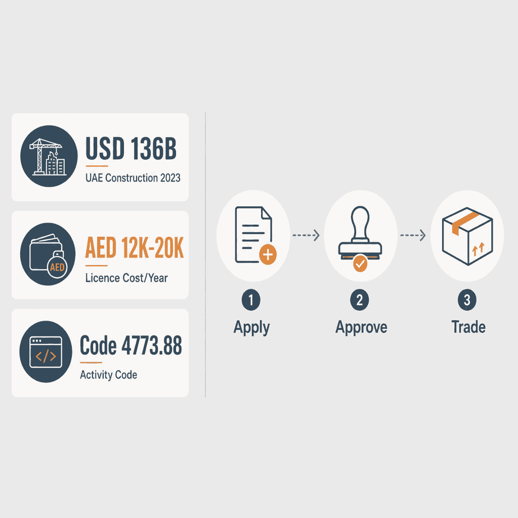 Infographic: Apply for a Bolts, Nuts, Screws & Nails Trading License in Dubai
