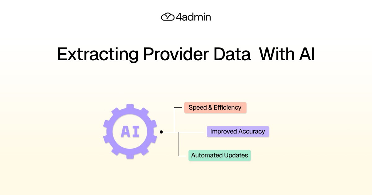 How AI Extracts Data from Provider Documents
