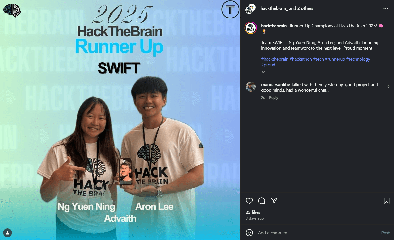 Runner Up