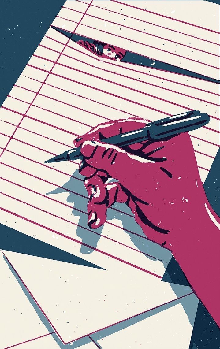 Hand completing a government application form at a desk