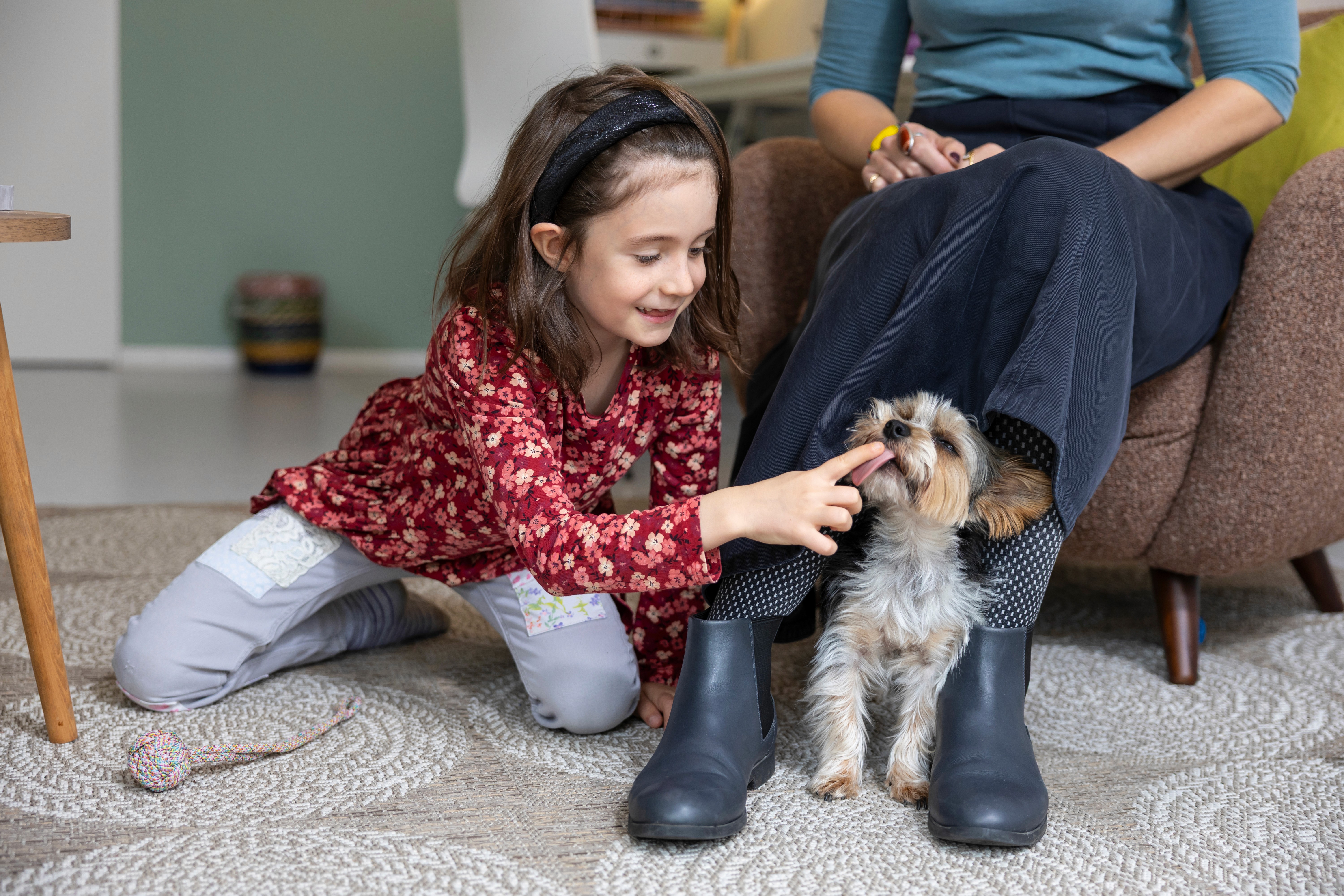 2nd Image of Jack with a young client
