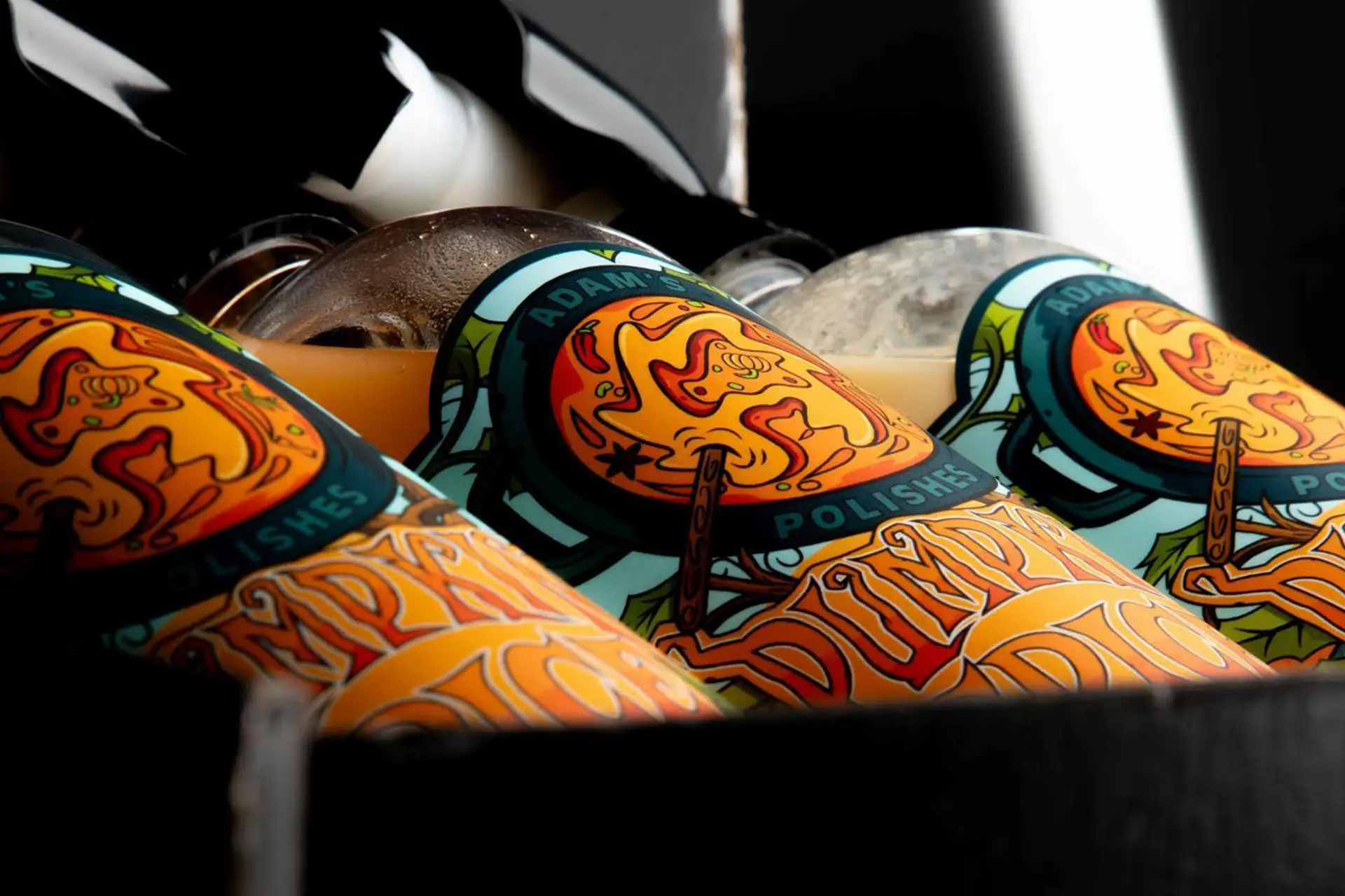 adams polishes pumpkin spice collection detail sprayby slow knife design