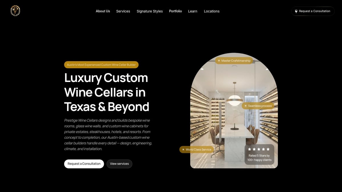 Modern Glass Wine Cellar Guide: Design and Build in 2026 - Working with a Professional: Prestige Wine Cellars