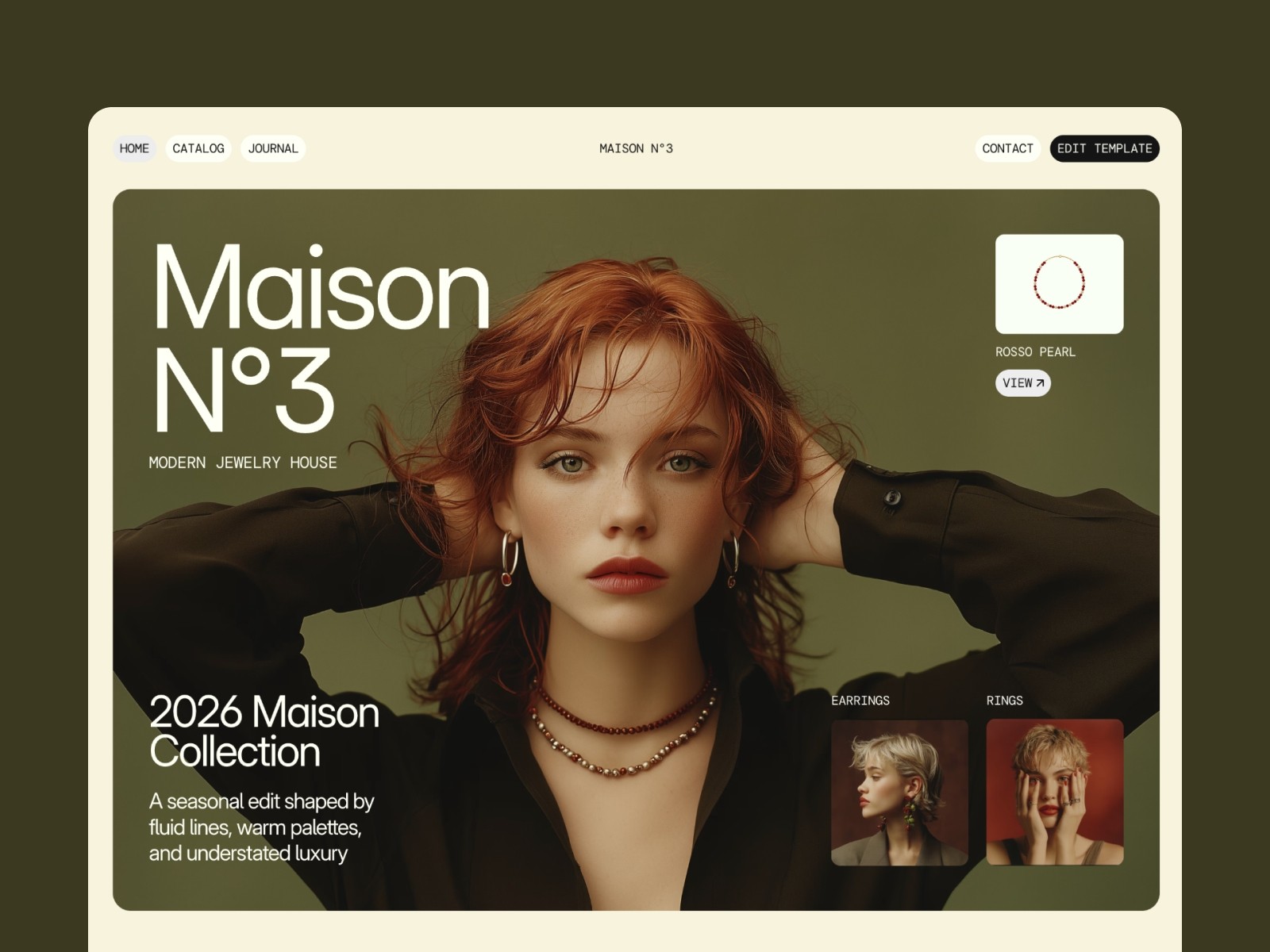Best Framer Templates for Jewelry & Ecommerce