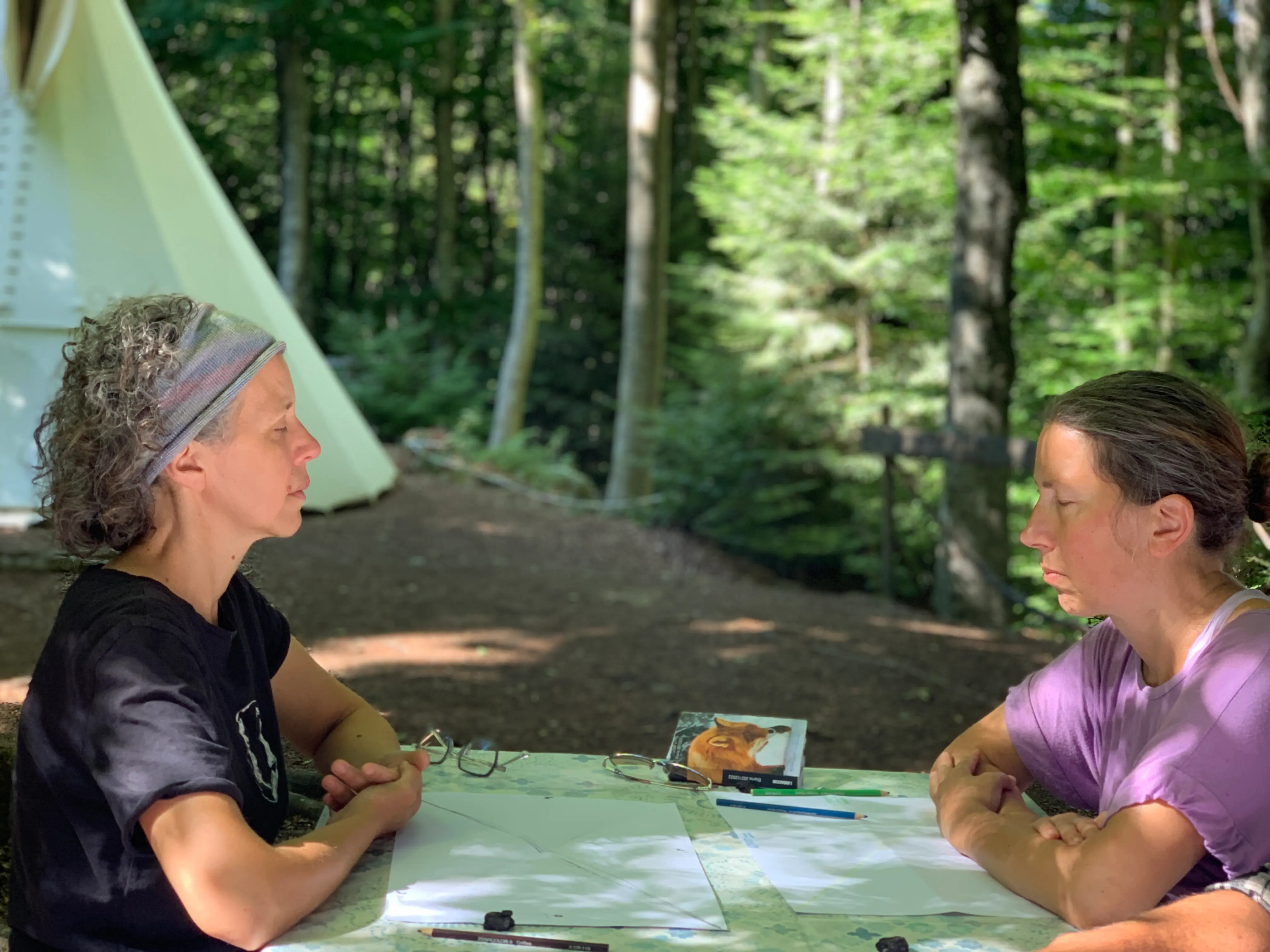 Andrea Modesti, istruttore di survival e bushcraft, esperto in campi avventura per ragazzi e corsi di sopravvivenza outdoor