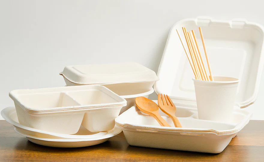 oggetti monouso in polpa di cellulosa per alimenti
