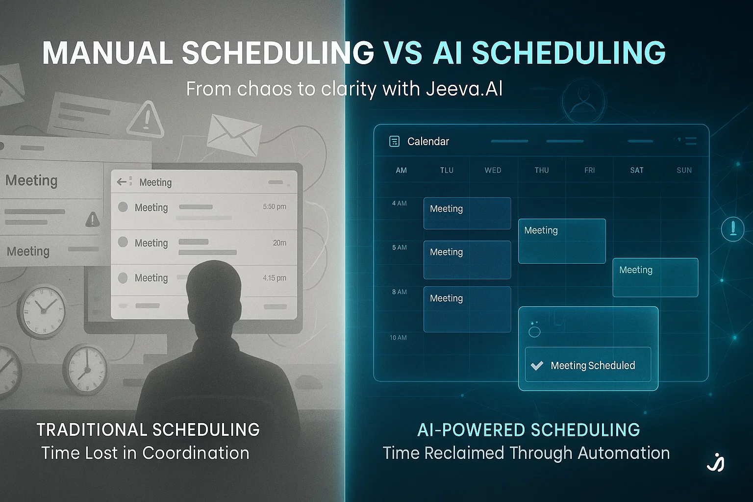 Meeting Scheduling vs AI Scheduling 