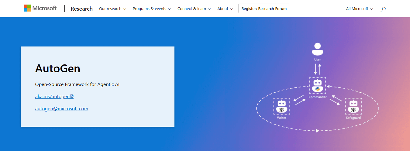  AutoGen (Microsoft Agent Framework)