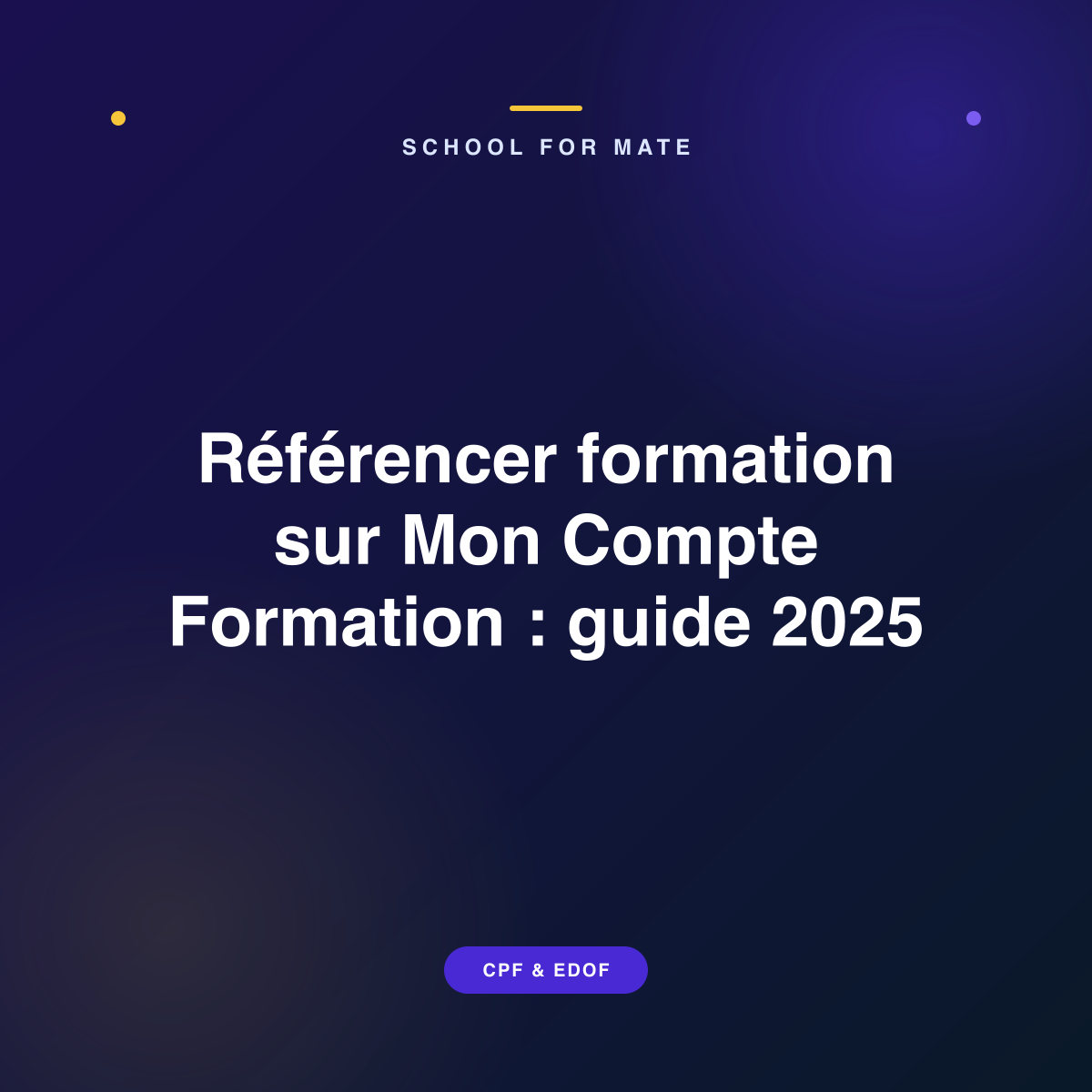Illustration : Référencer formation sur Mon Compte Formation : guide 2025
