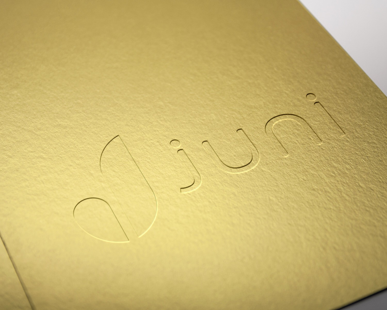 Juni cosmetics logo design
