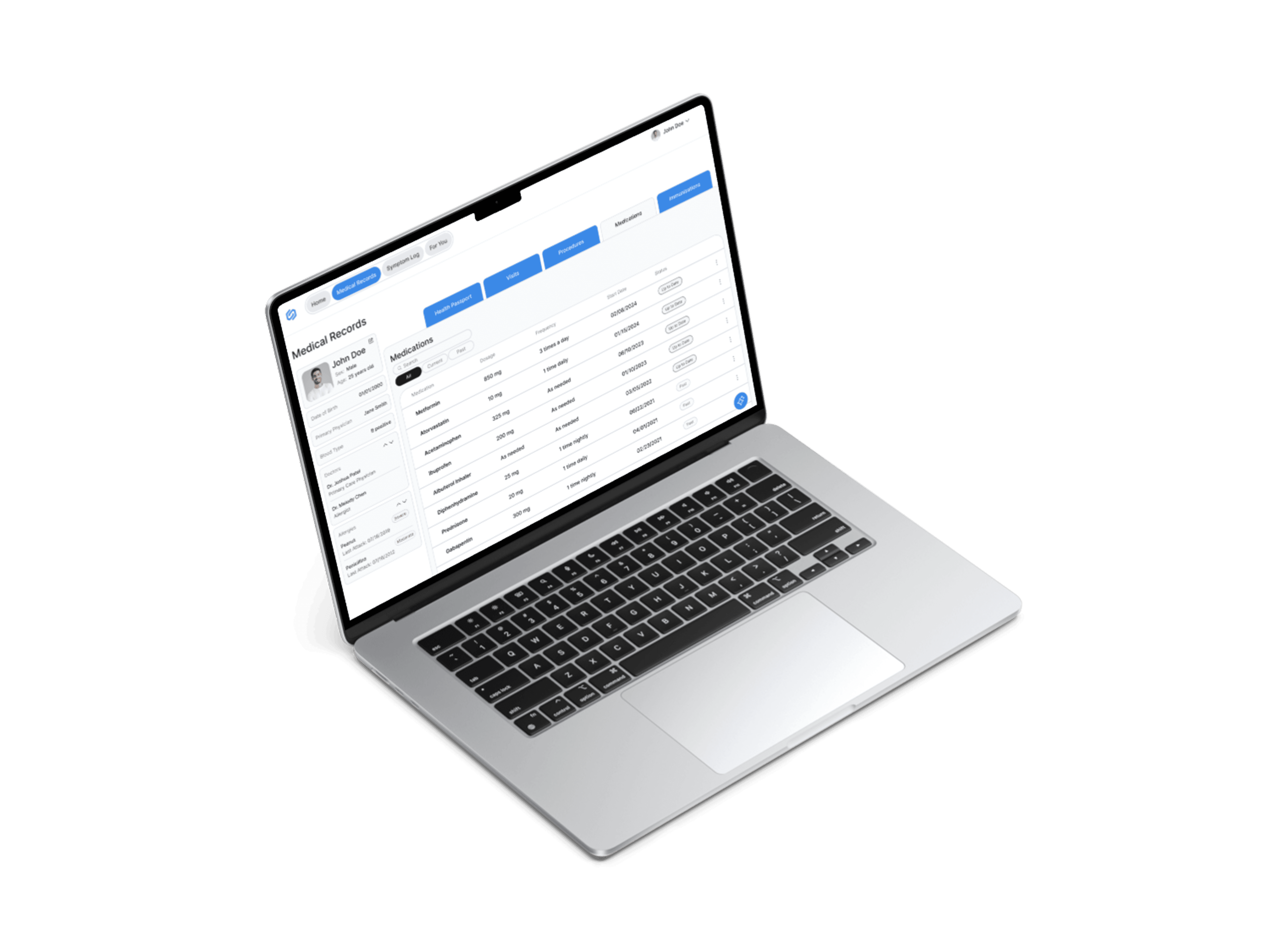 Curanostics - Desktop UI