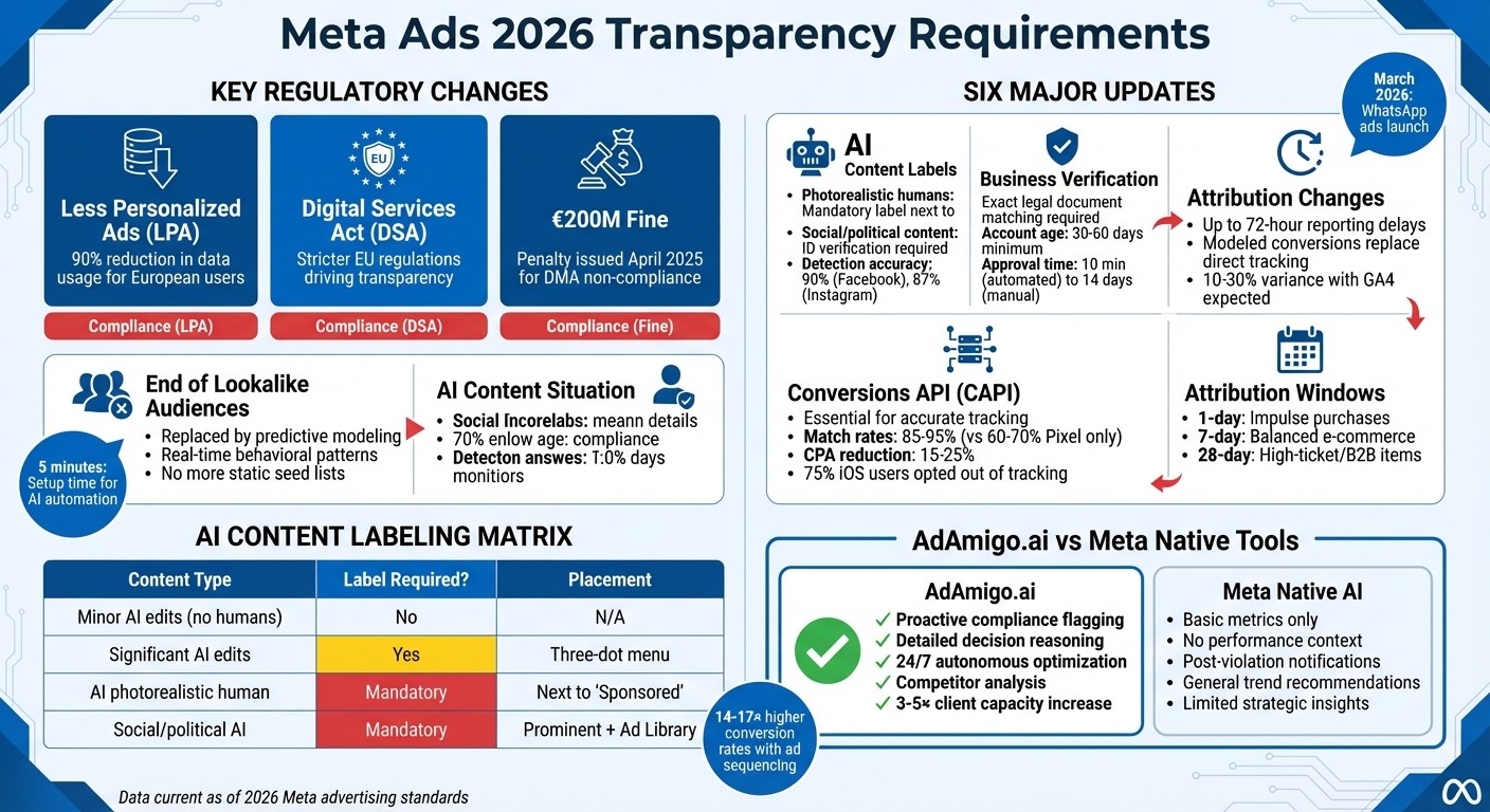Meta Ads 2026 Transparency Requirements: Key Changes and Compliance Guide